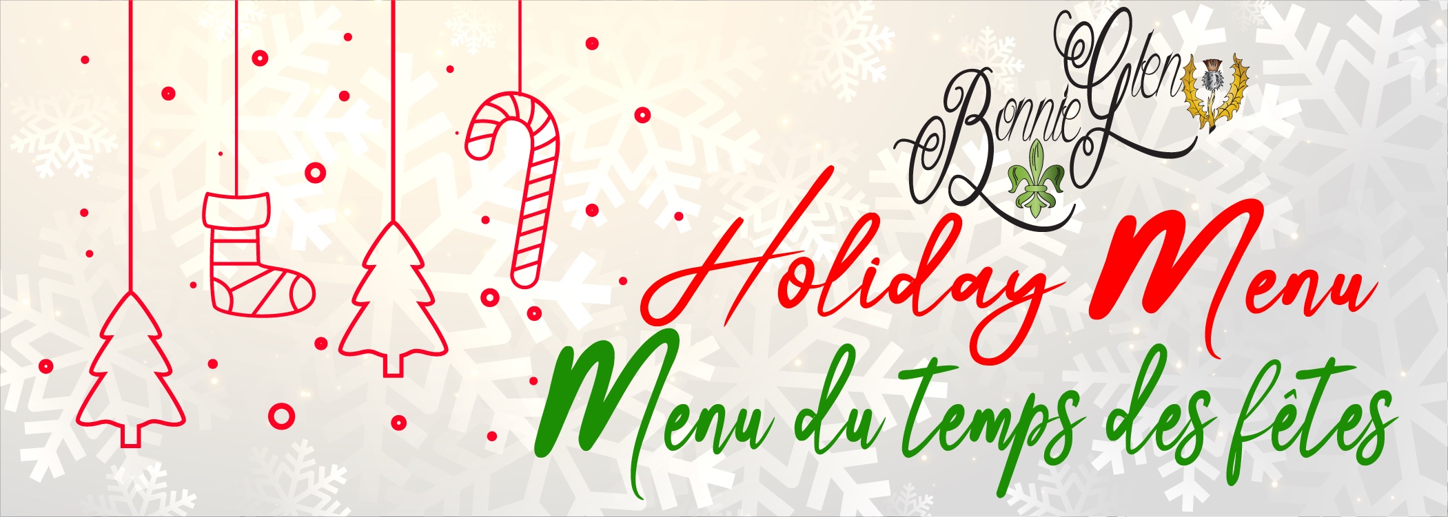 Holiday Menu 2021