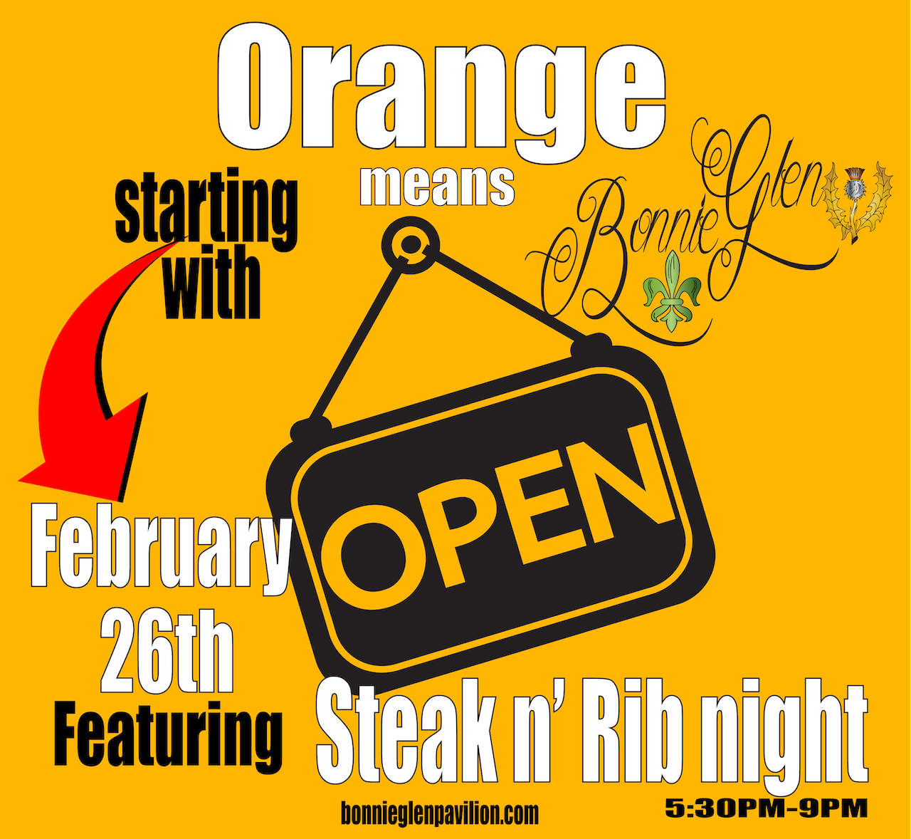 Orange means Go!