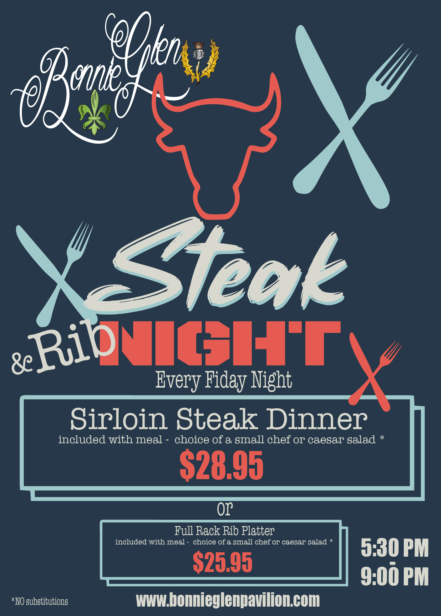 ‘Rib and Steak Night’ – is BACK!