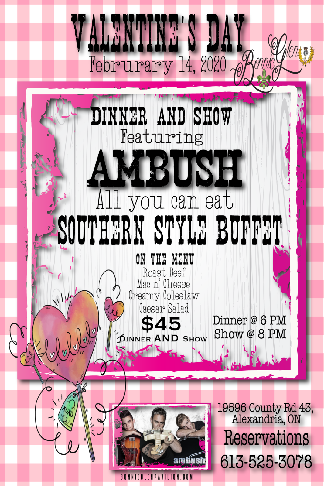 Valentine Dinner and Show