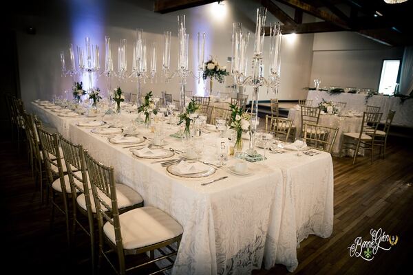 Elegant Decor Wedding at the Bonnie Glen Pavilion — photo 6 of 30
