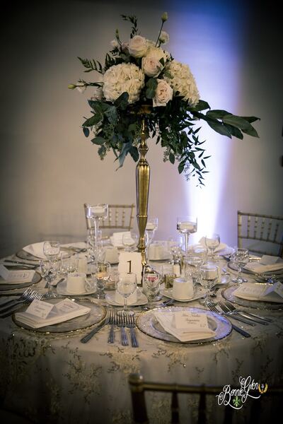Elegant Decor Wedding at the Bonnie Glen Pavilion — photo 13 of 30