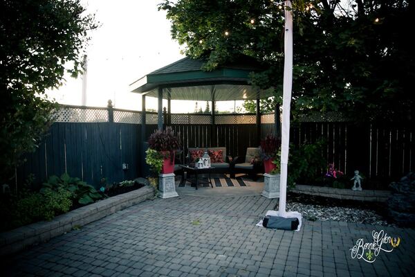 Outdoor Decor Wedding at the Bonnie Glen Pavilion — photo 23 of 40