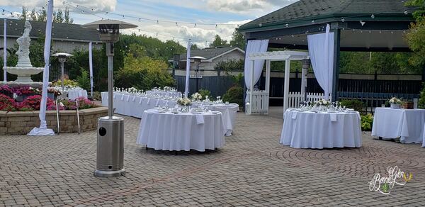 Outdoor Decor Wedding at the Bonnie Glen Pavilion — photo 12 of 40