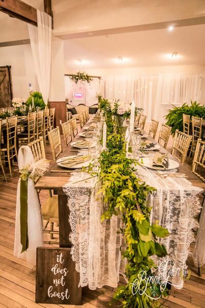 Romantic Decor Wedding at the Bonnie Glen Pavilion — photo 48 of 63