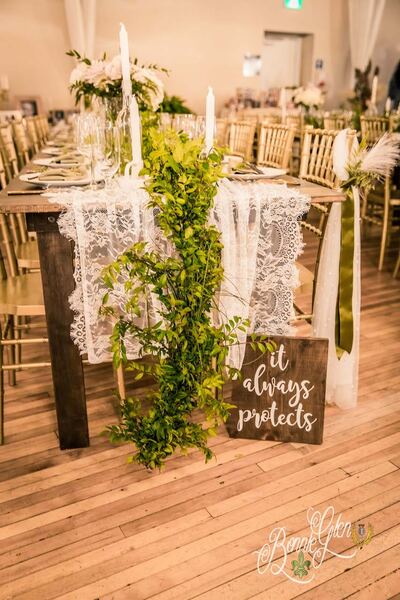 Romantic Decor Wedding at the Bonnie Glen Pavilion — photo 50 of 63
