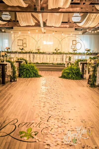 Romantic Decor Wedding at the Bonnie Glen Pavilion — photo 57 of 63