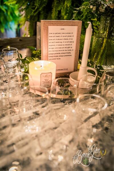 Romantic Decor Wedding at the Bonnie Glen Pavilion — photo 59 of 63