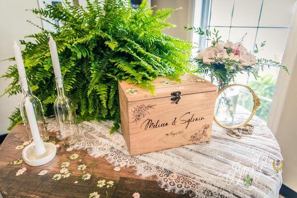 Romantic Decor Wedding at the Bonnie Glen Pavilion — photo 62 of 63