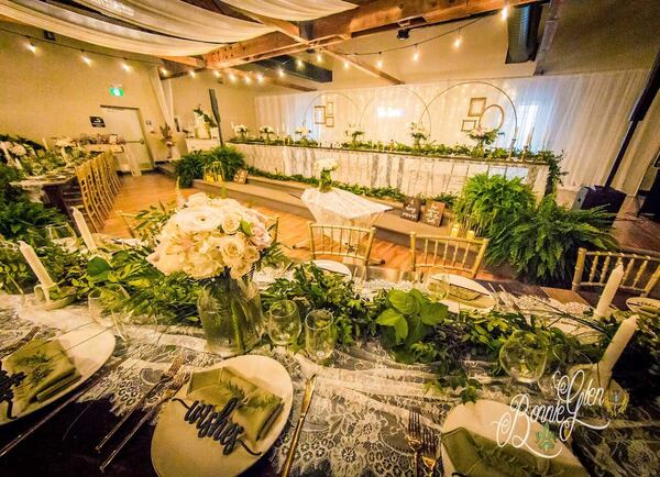 Romantic Decor Wedding at the Bonnie Glen Pavilion — photo 7 of 63