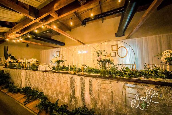 Romantic Decor Wedding at the Bonnie Glen Pavilion — photo 4 of 63