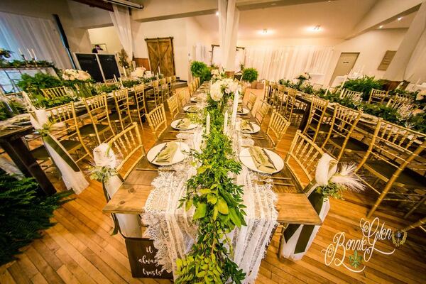 Romantic Decor Wedding at the Bonnie Glen Pavilion — photo 20 of 63
