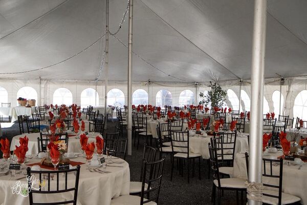 Rustic Decor Wedding at the Bonnie Glen Pavilion — photo 9 of 13