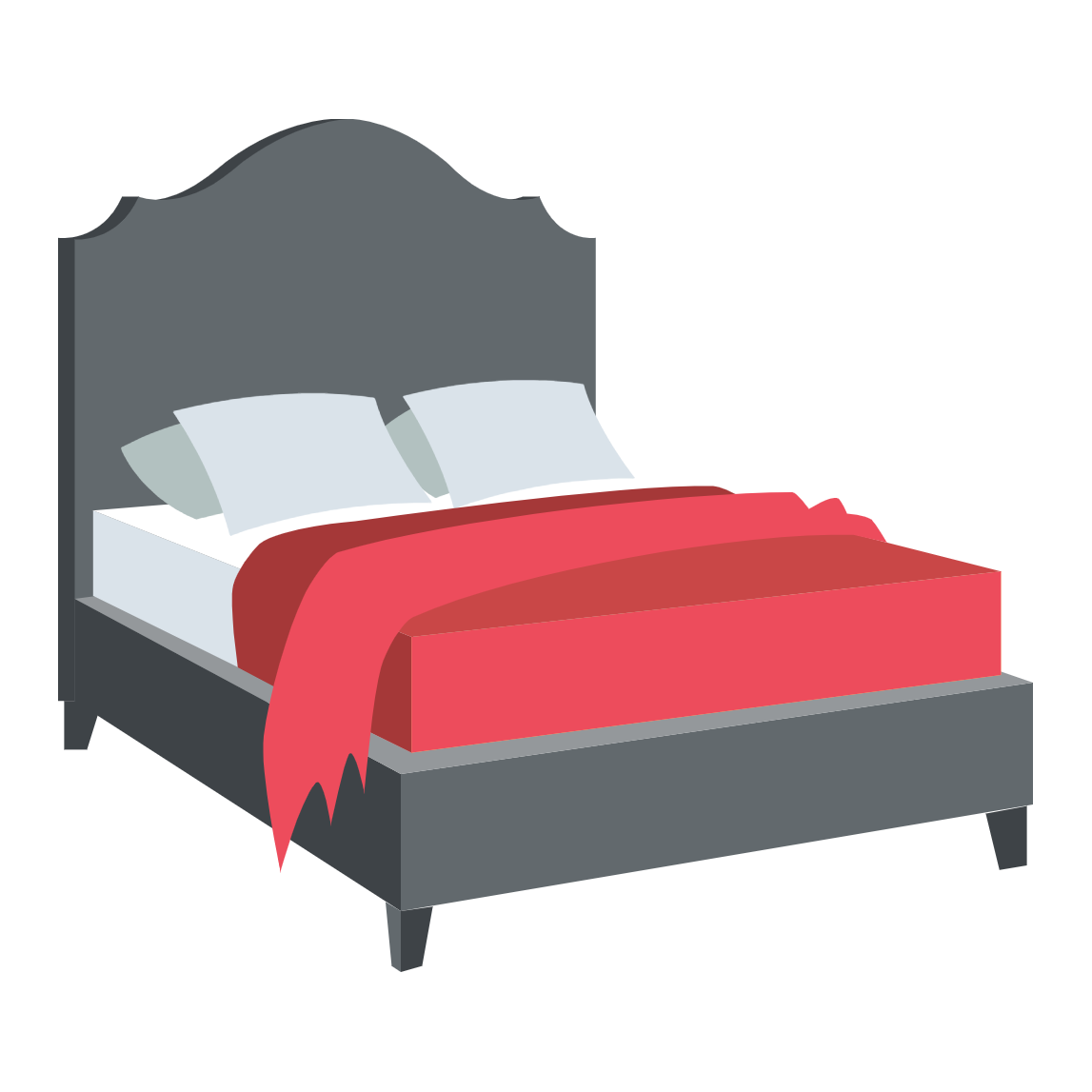 An illustration of a bed.